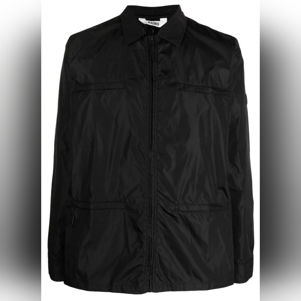 Rains Front Zip Fastening Windbreaker Size L NWT